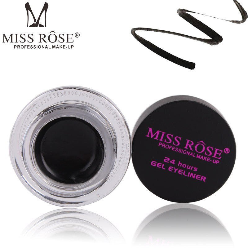 Miss Rose Gel Eyeliner (Set of 2: Black and Brown Color)
