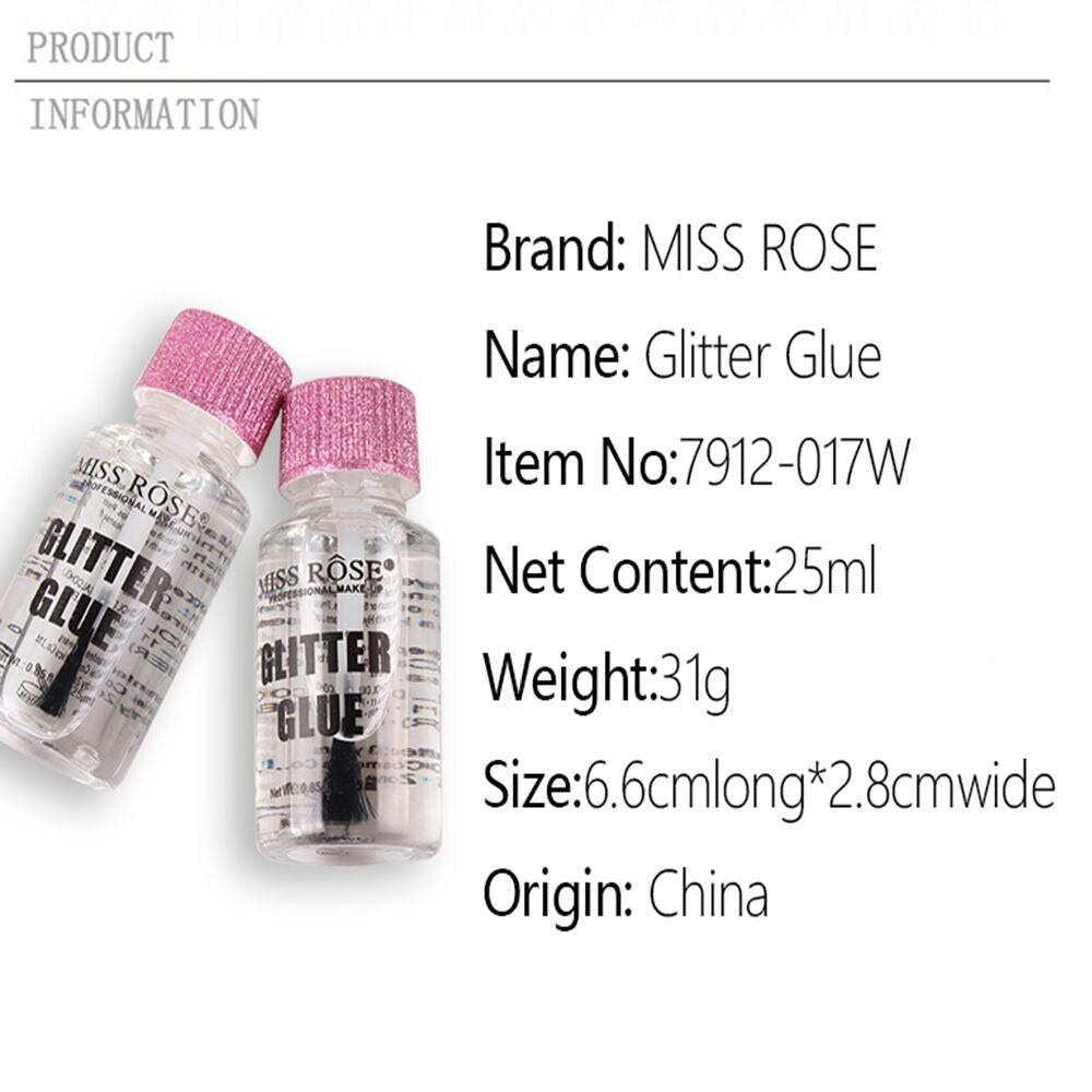 Miss Rose Long Lasting Water Proof Glitter Glue