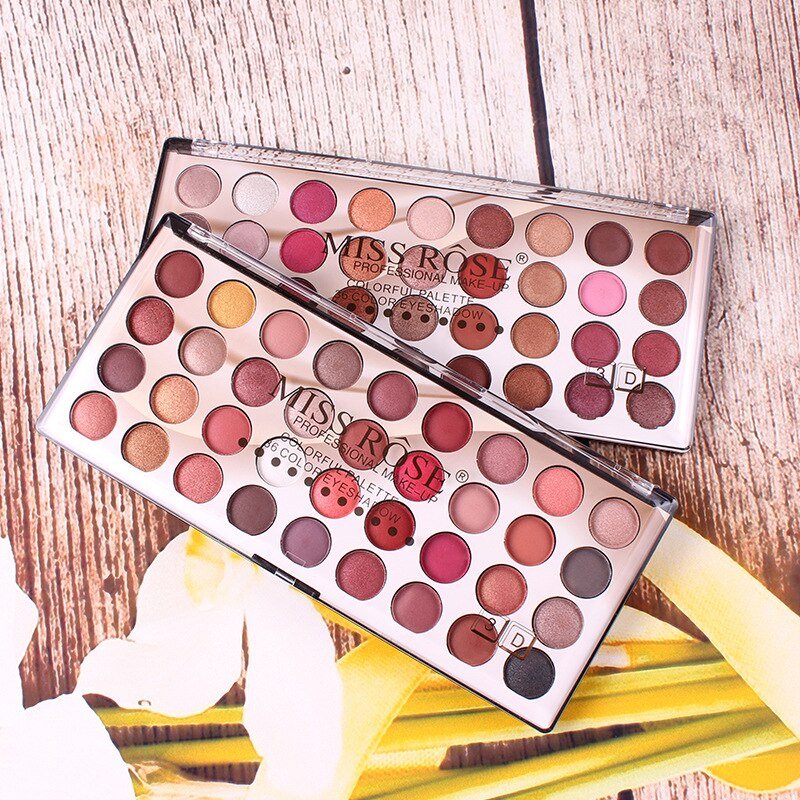 Miss Rose 36 Color Fashion 3D Eyeshadow Palette