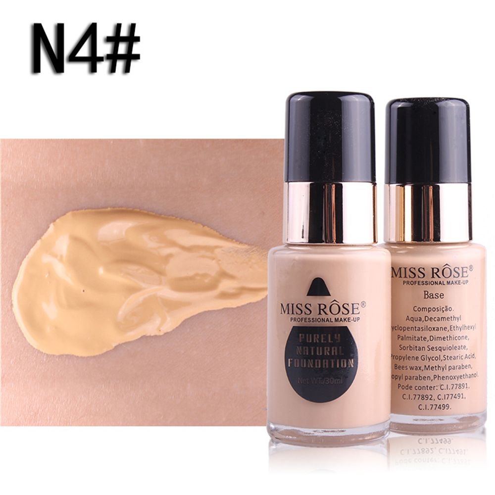 Miss Rose Purely Natural Liquid Foundation